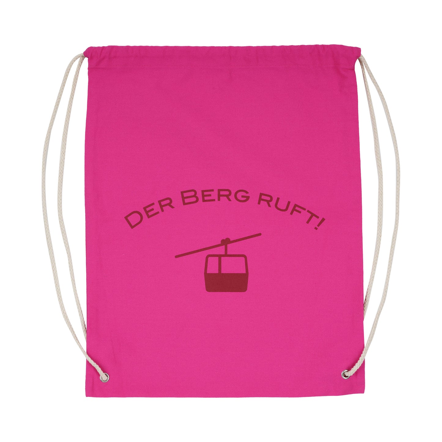 Rucksackbeutel Pink