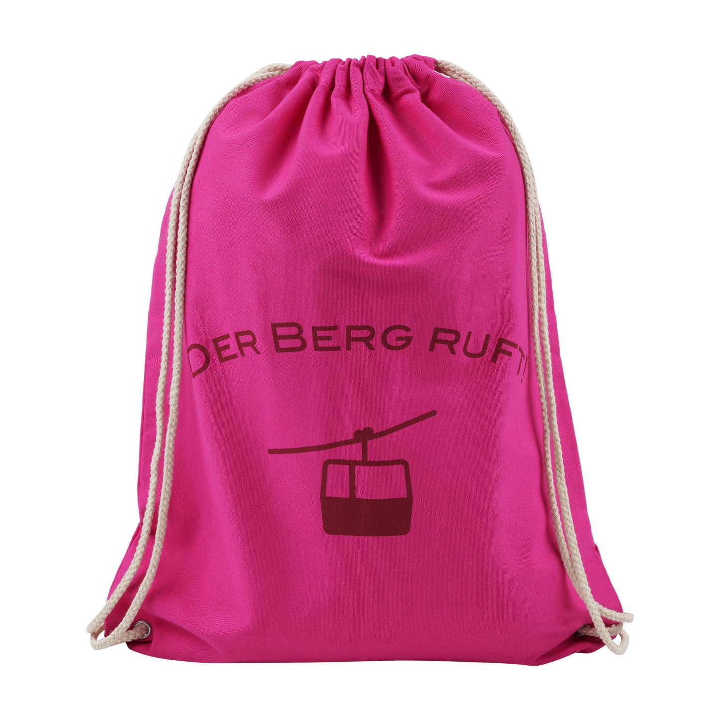 Rucksackbeutel Pink