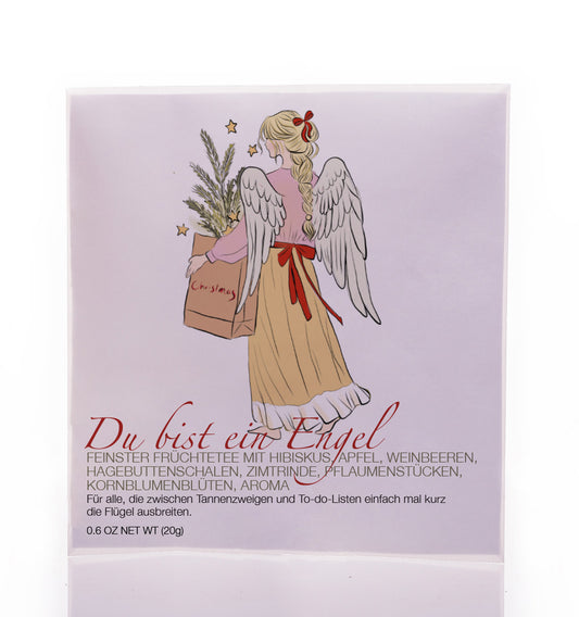 Teegeschenk Du bist ein Engel