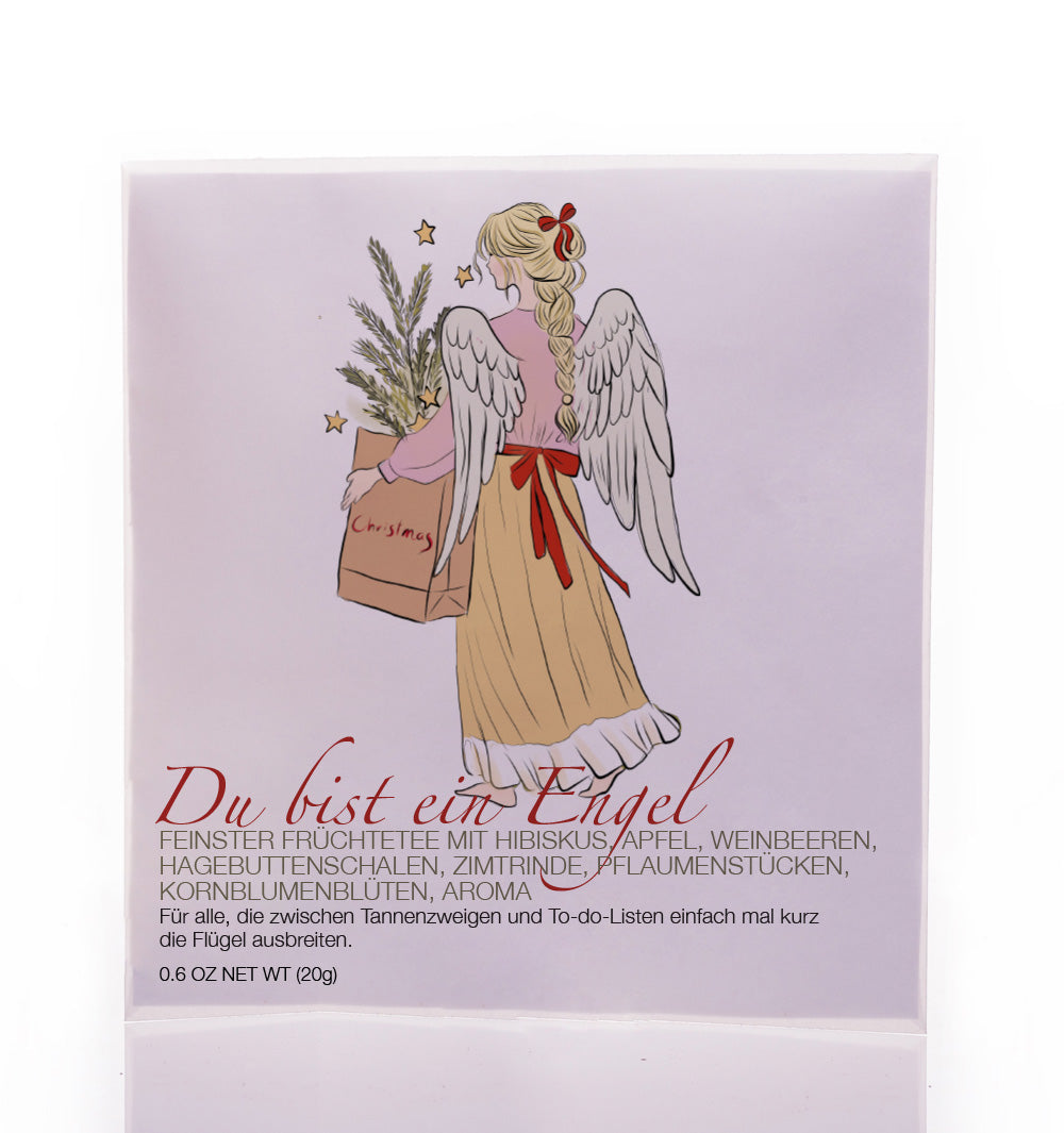 Teegeschenk Du bist ein Engel