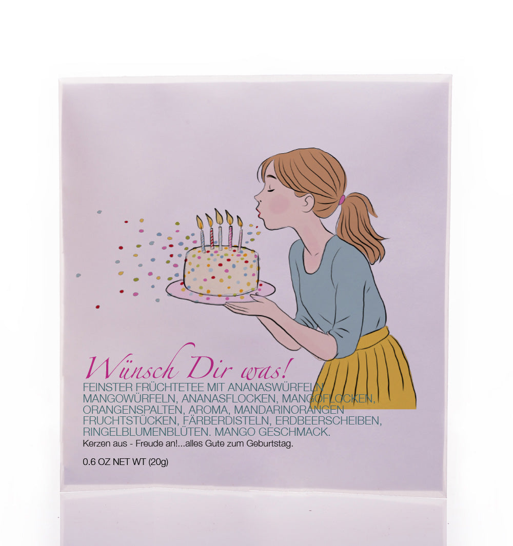 Teegeschenk Wünsch Dir was!