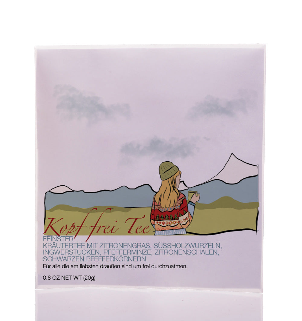 Teegeschenk Kopf frei