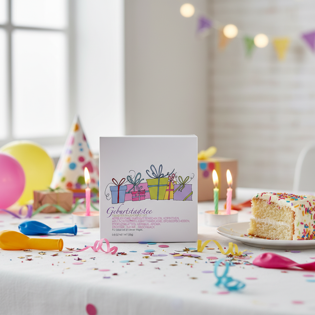 Teegeschenk Geburtstagstee