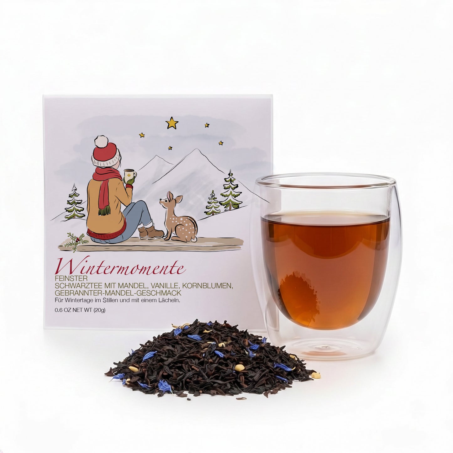 Teegeschenk Reh Freundin