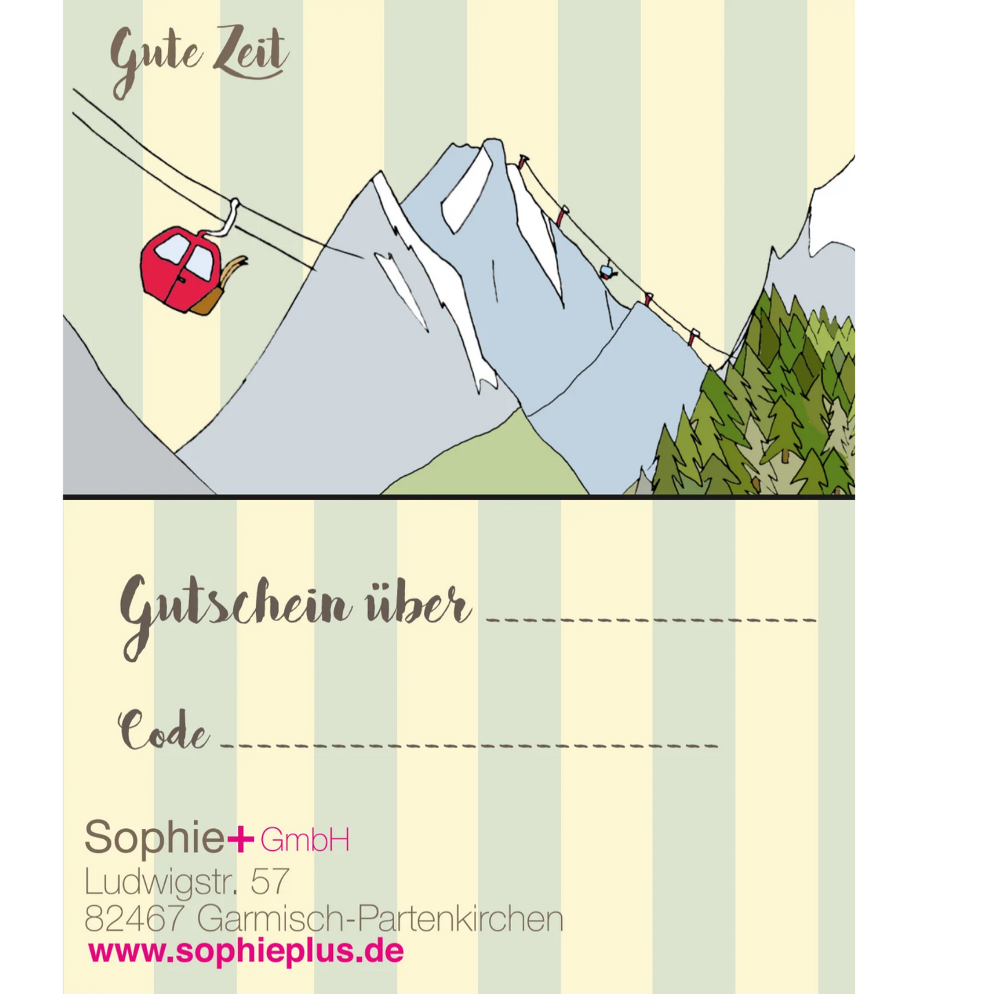 Gutschein Sophieplus