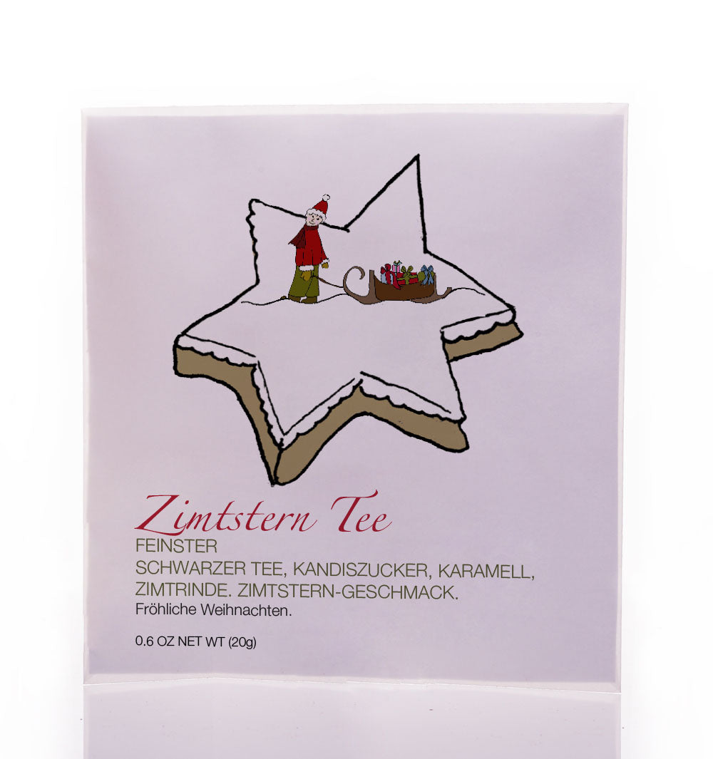 Teegeschenk Zimtstern