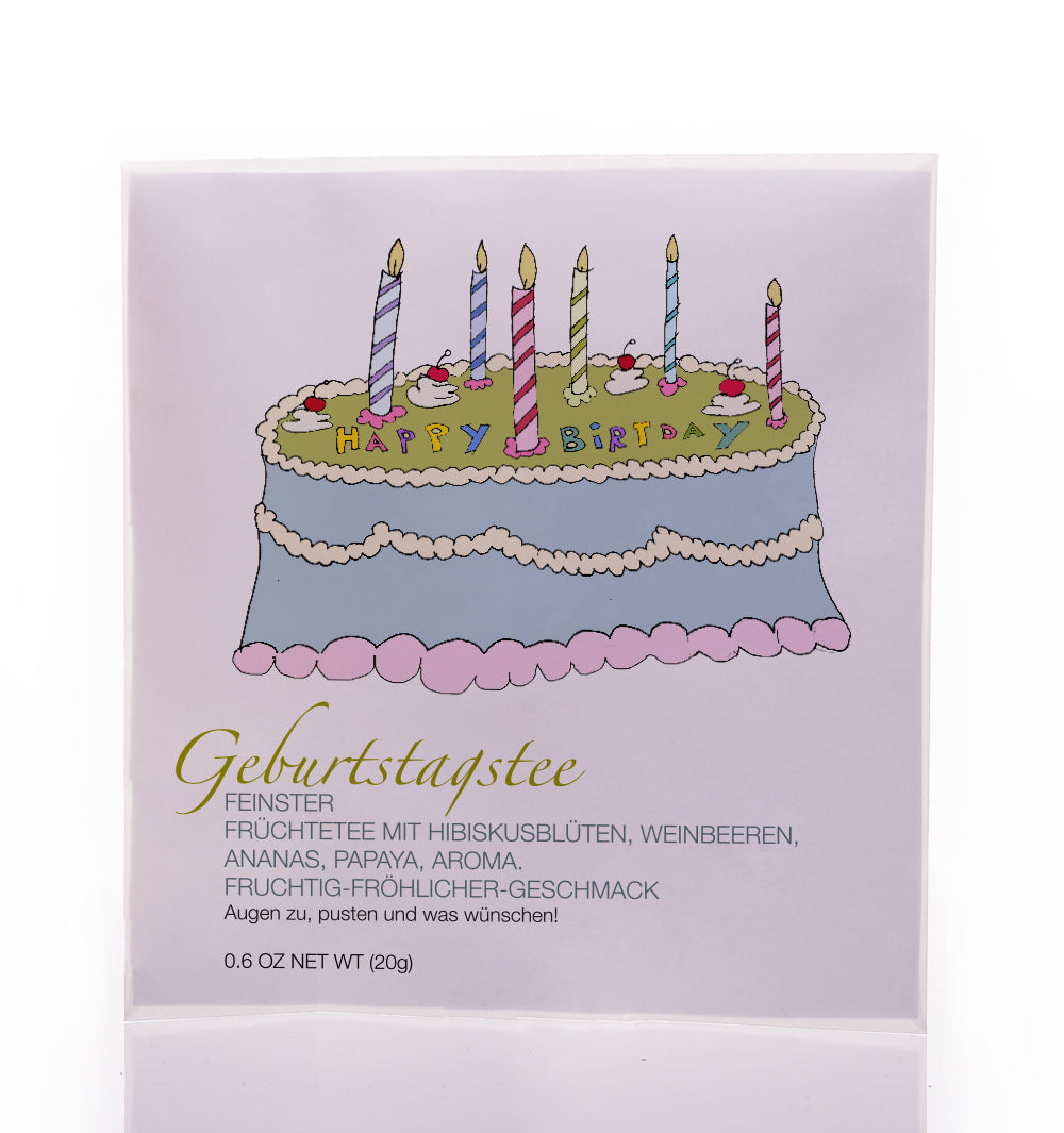 Teegeschenk Geburtstagstee