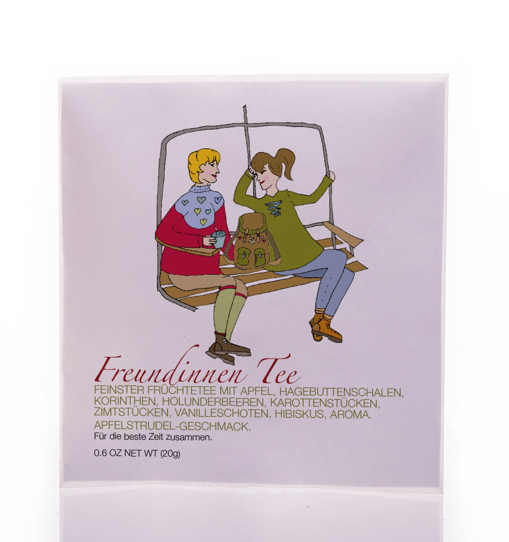 Teegeschenk Freundinnen Tee