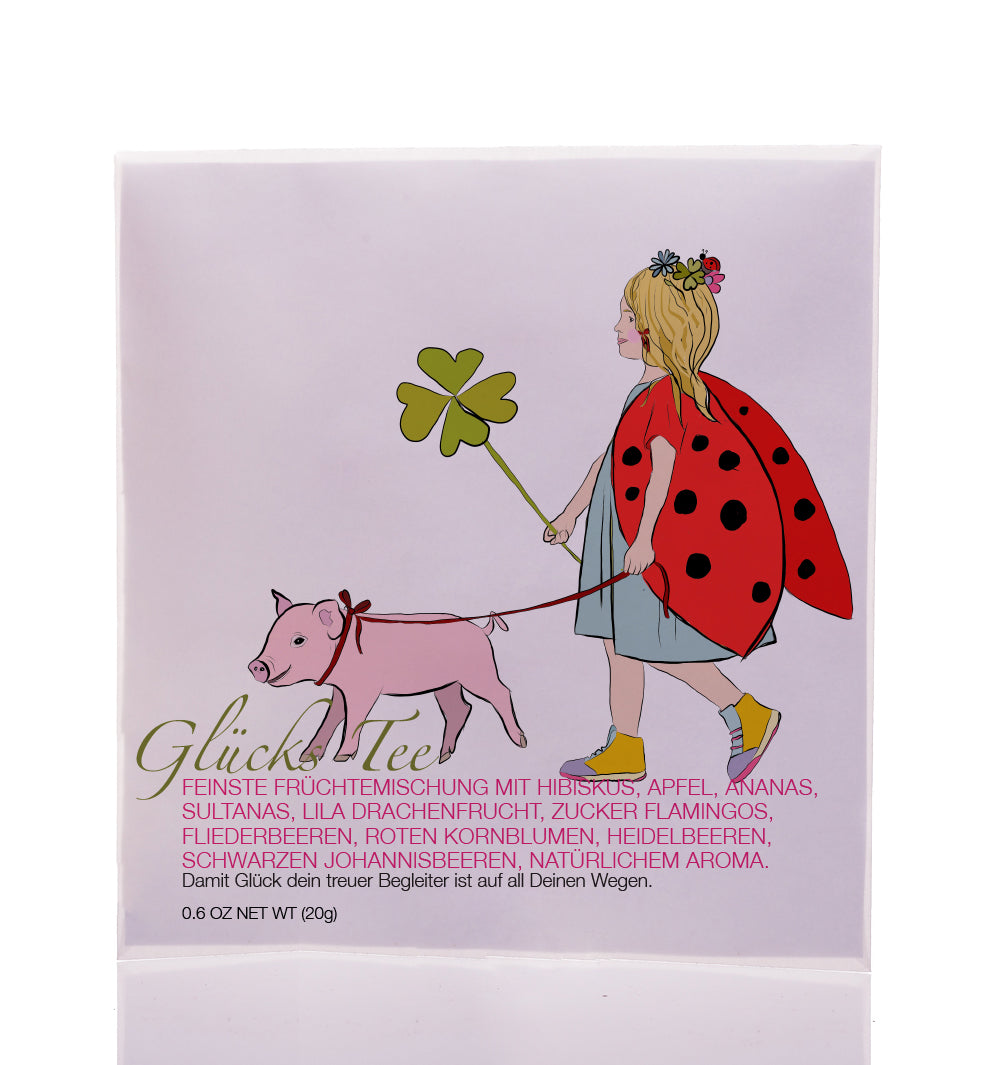Teegeschenk Glückskäfer