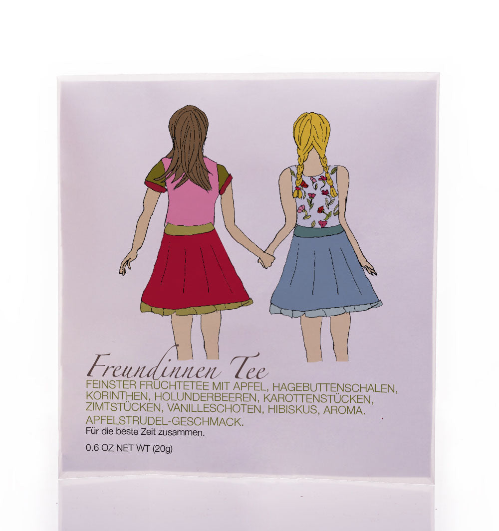 Teegeschenk Freundinnen Tee