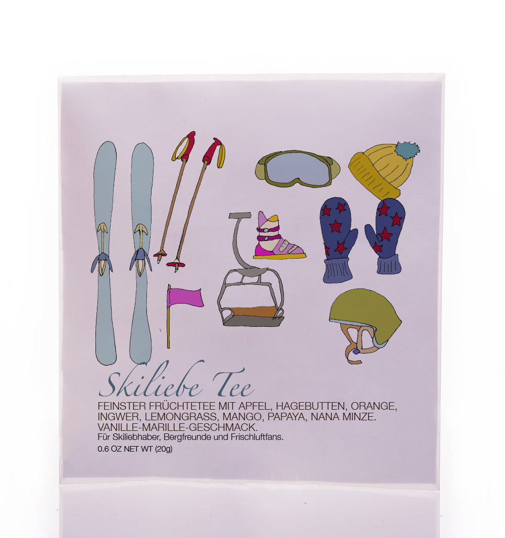 Teegeschenk Skiliebe Tee