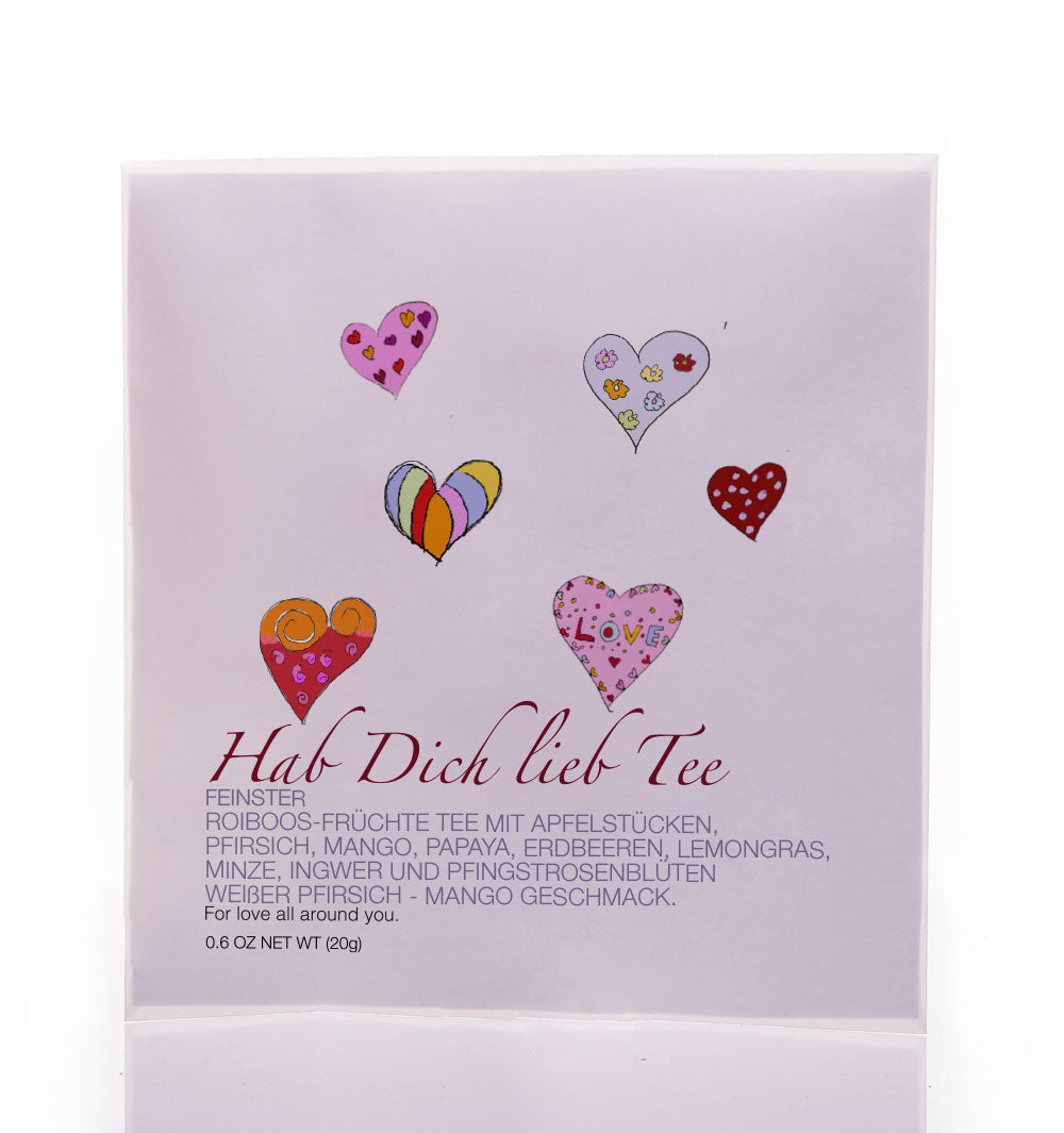 Teegeschenk Hab Dich lieb