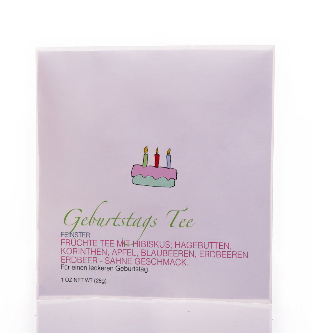 Teegeschenk Geburtstags Tee