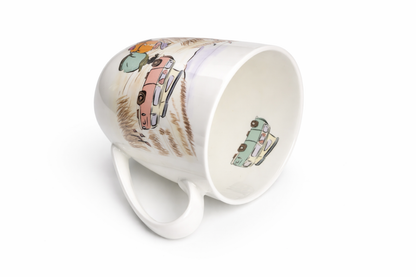 China Bone Becher "Camperglück"