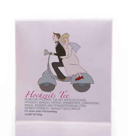 Teegeschenk Hochzeits Tee