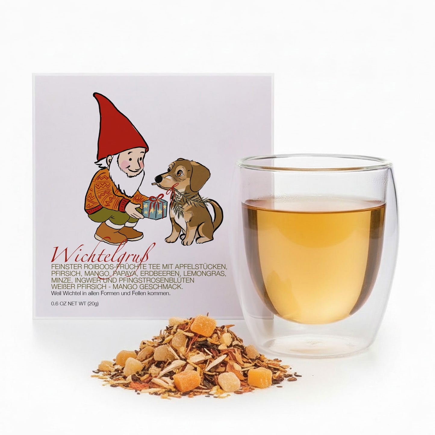 Teegeschenk Wichtelgruß