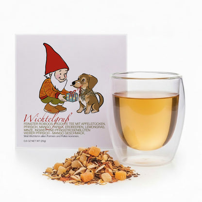 Teegeschenk Wichtelgruß