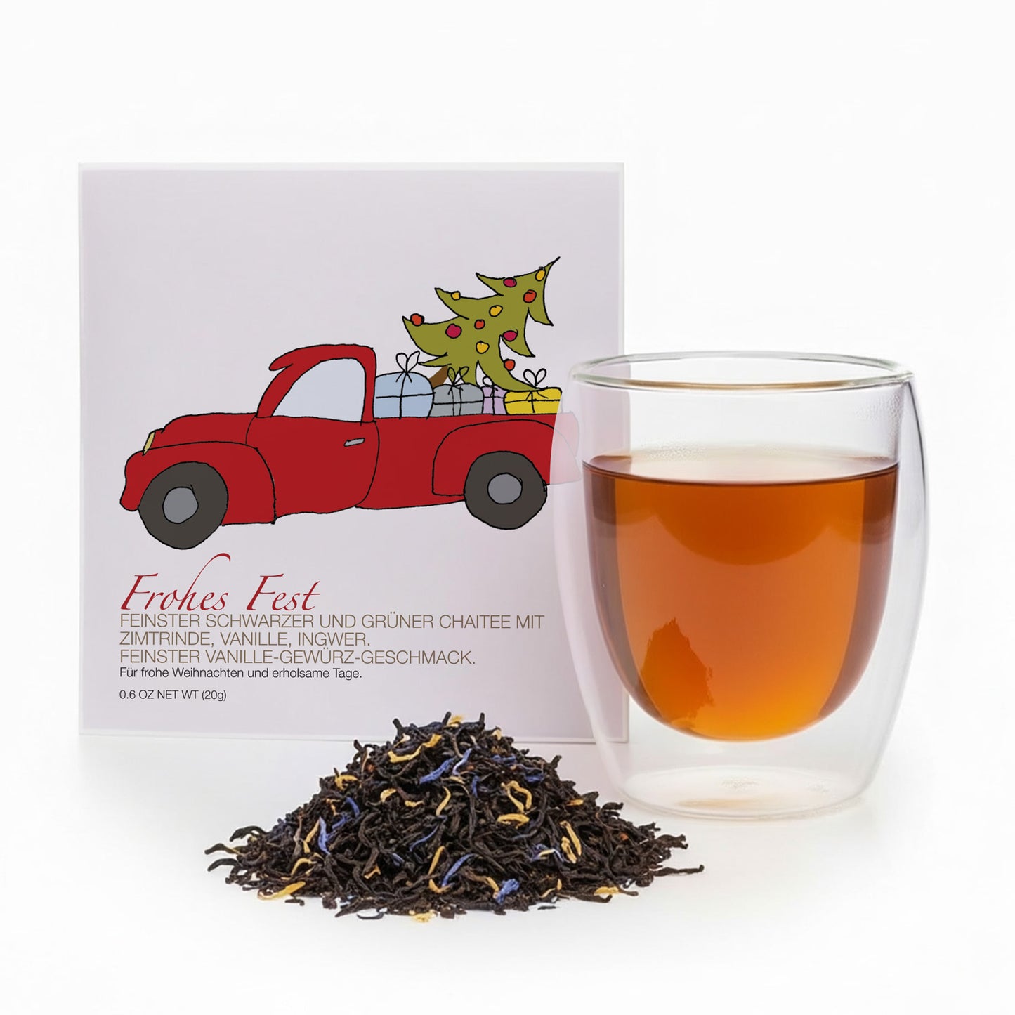 Teegeschenk Weihnachtstruck