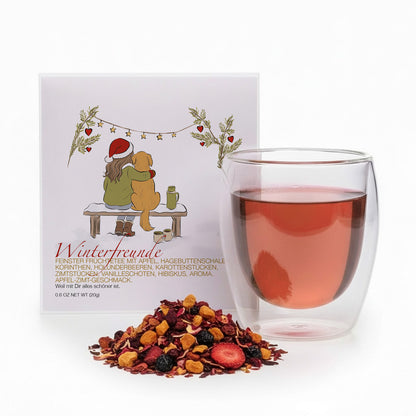 Teegeschenk Winterfreunde