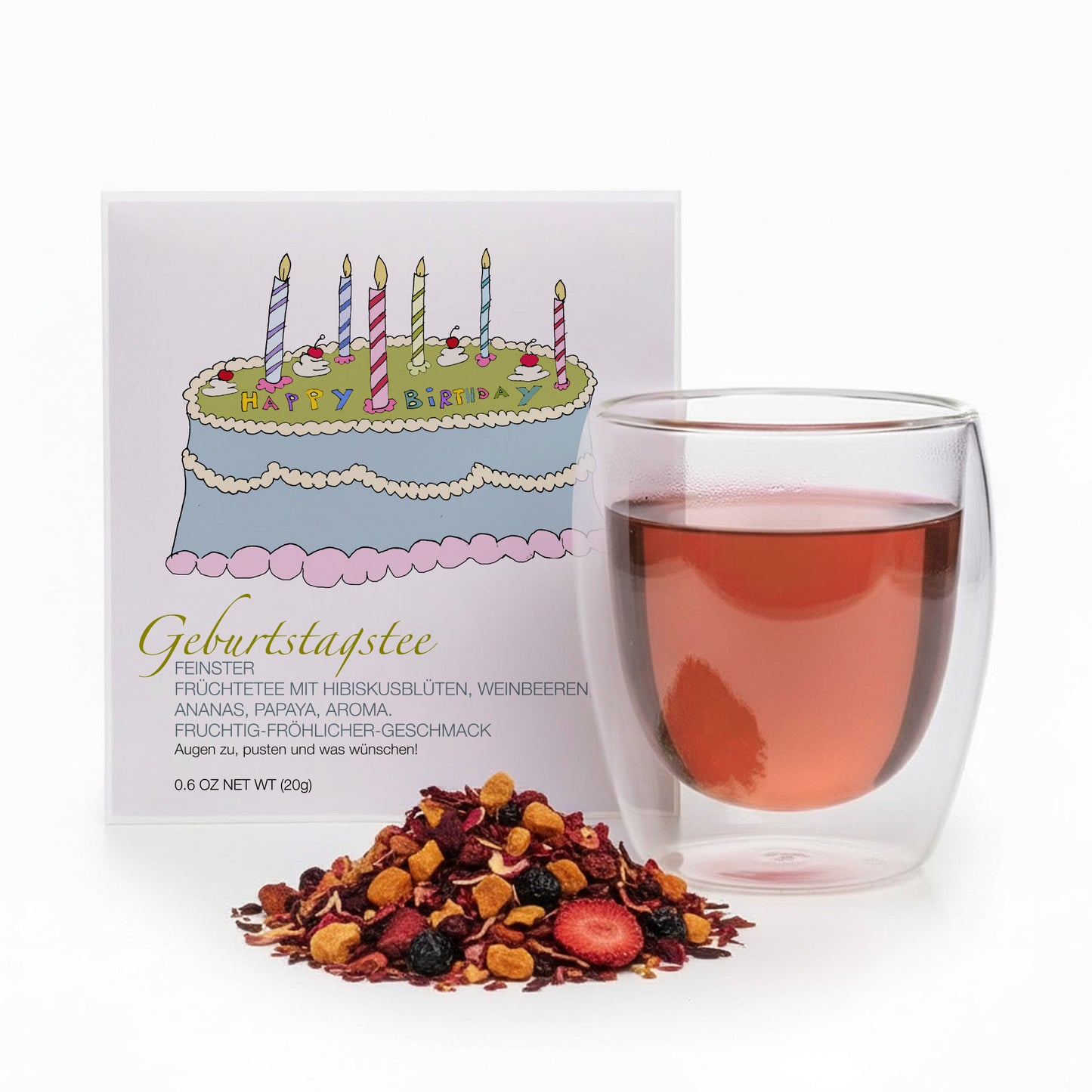 Teegeschenk Geburtstagstee