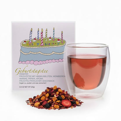Teegeschenk Geburtstagstee