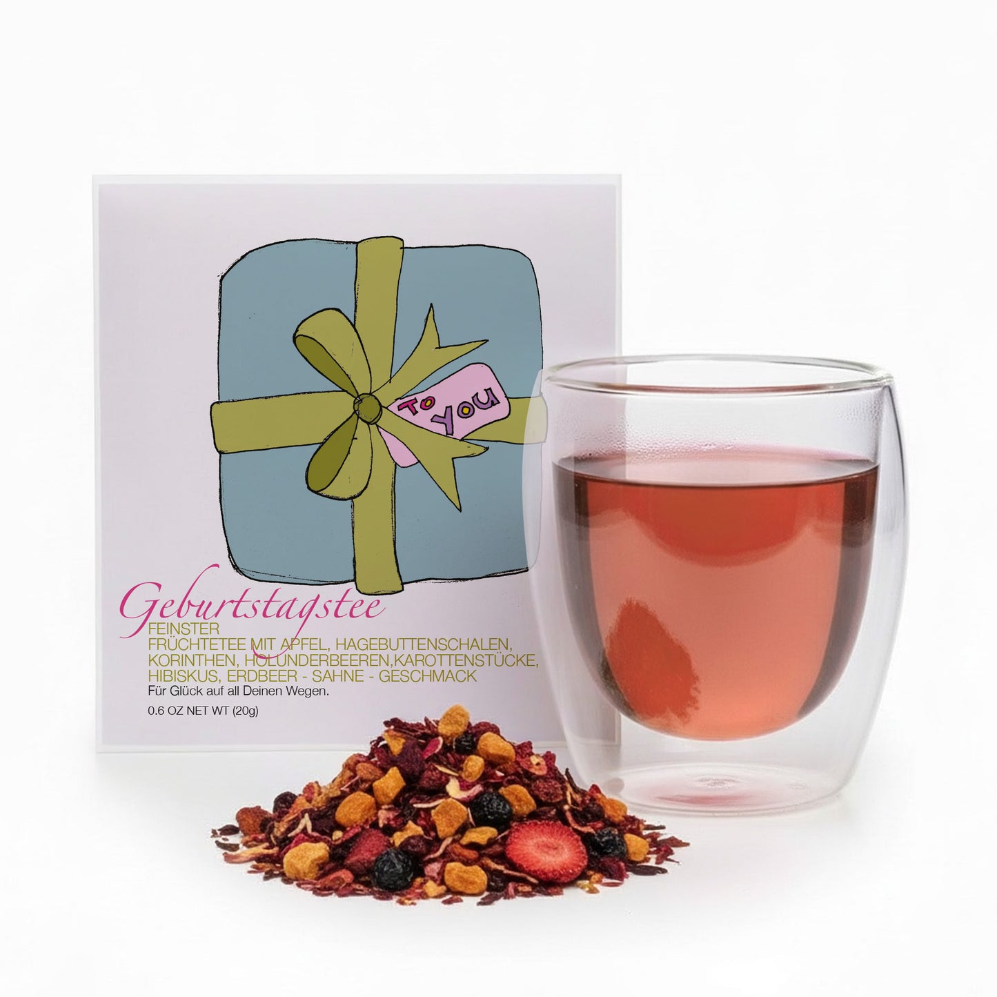 Teegeschenk Geburtstag