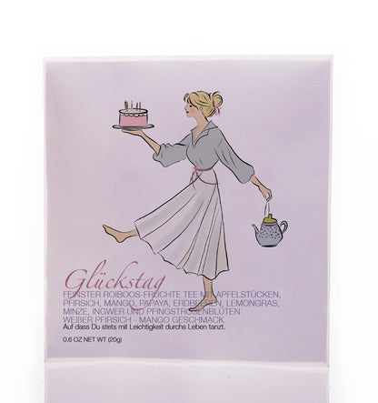 Teegeschenk Glückstag