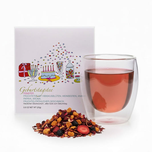 Teegeschenk Geburtstagstee