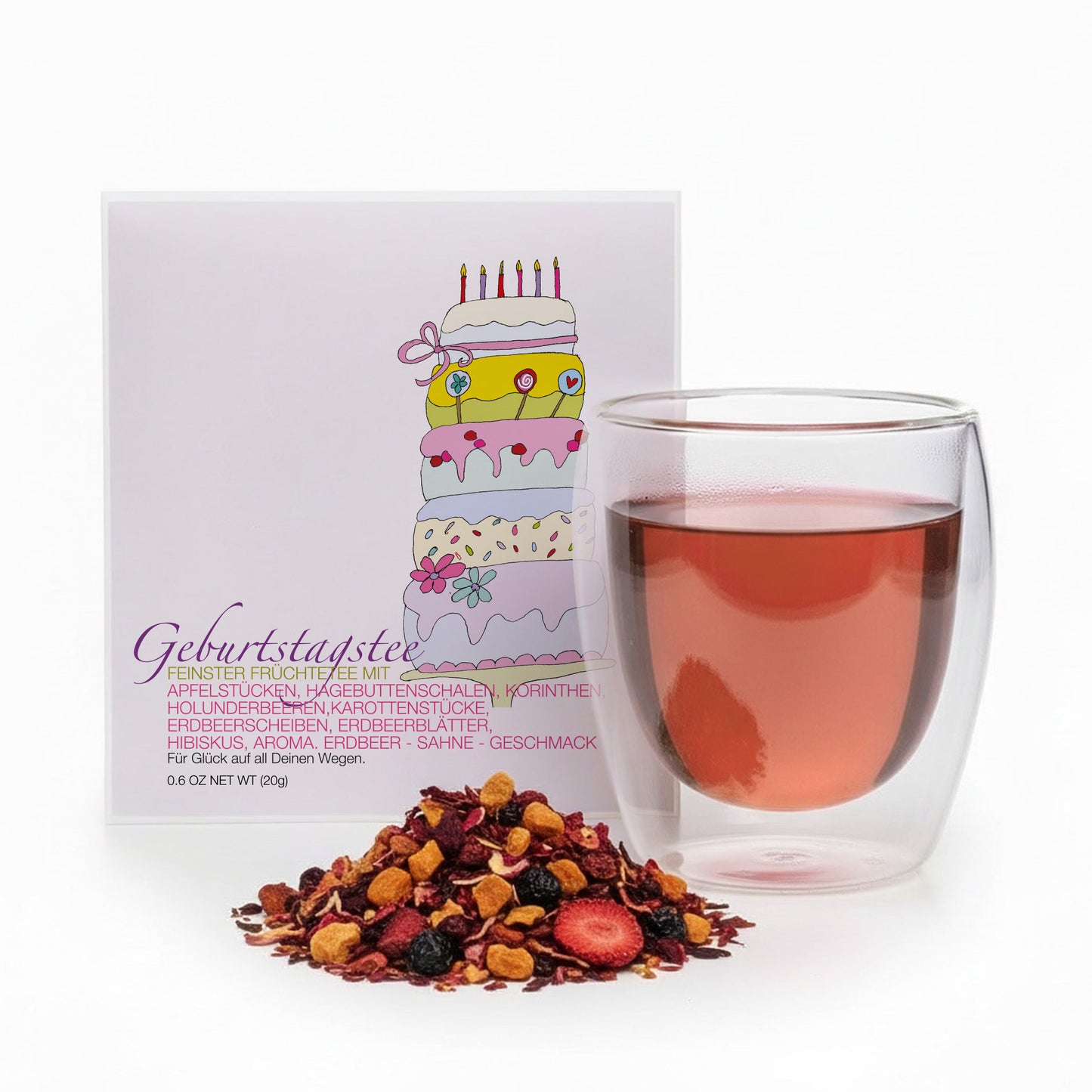 Teegeschenk Geburtstagstee