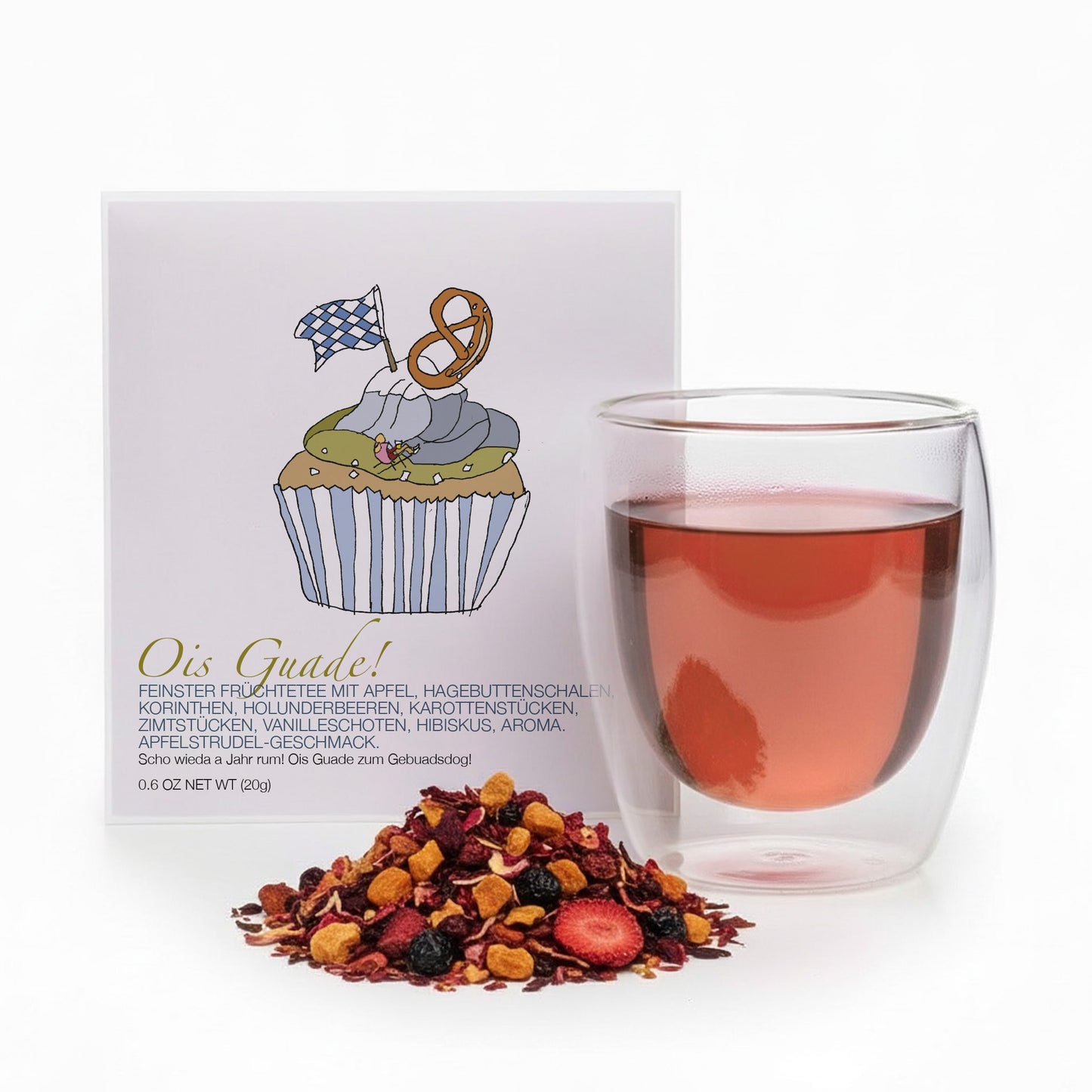 Teegeschenk Ois Guade