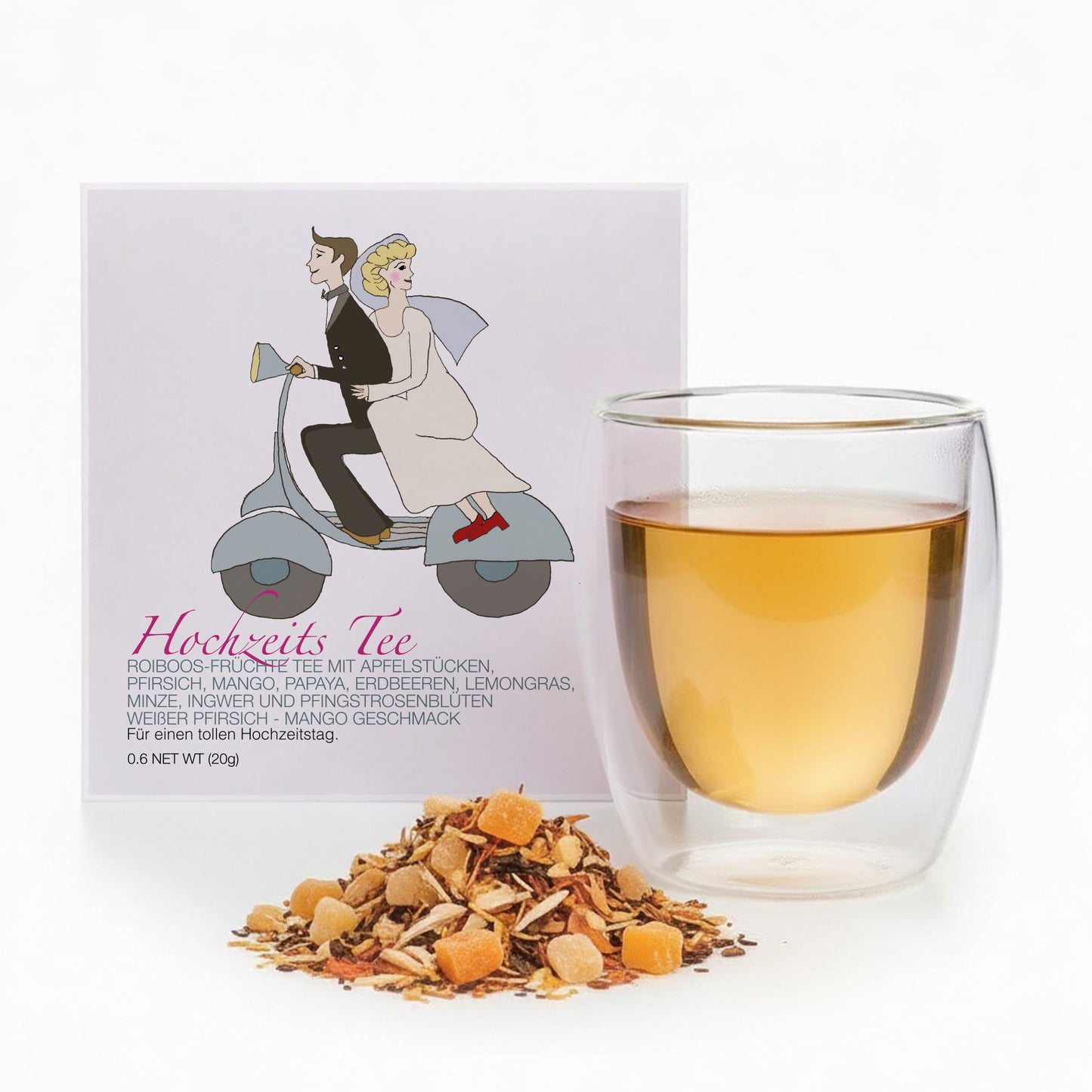 Teegeschenk Hochzeits Tee
