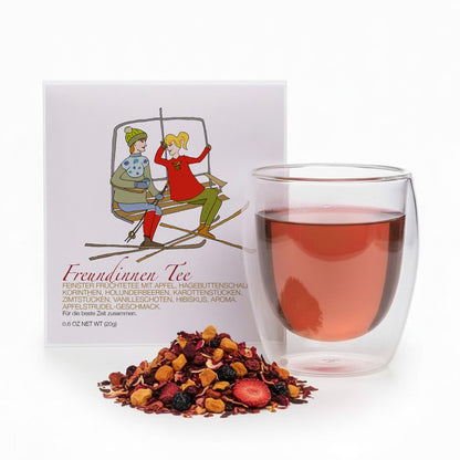 Teegeschenk Freundinnen Tee