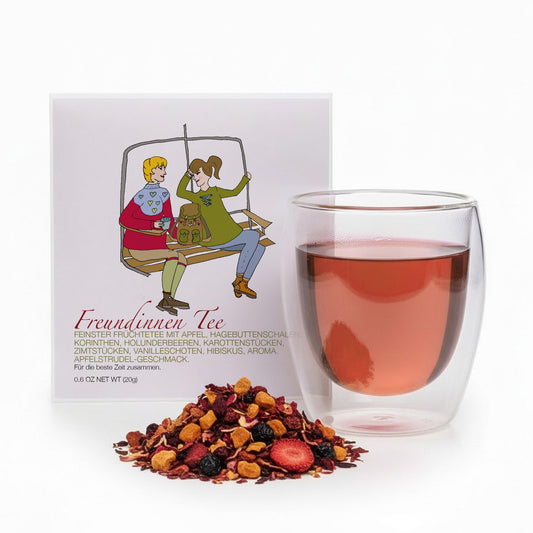 Teegeschenk Freundinnen Tee
