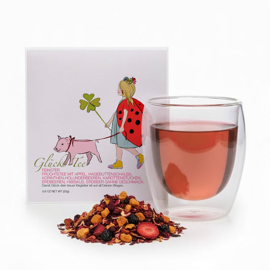 Teegeschenk Glückskäfer