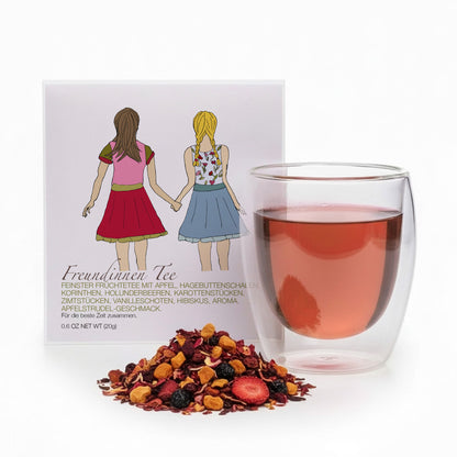 Teegeschenk Freundinnen Tee