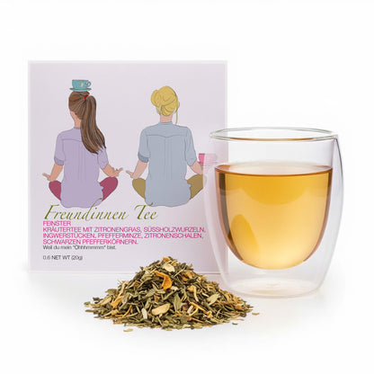 Teegeschenk Yogafreundinnen Tee