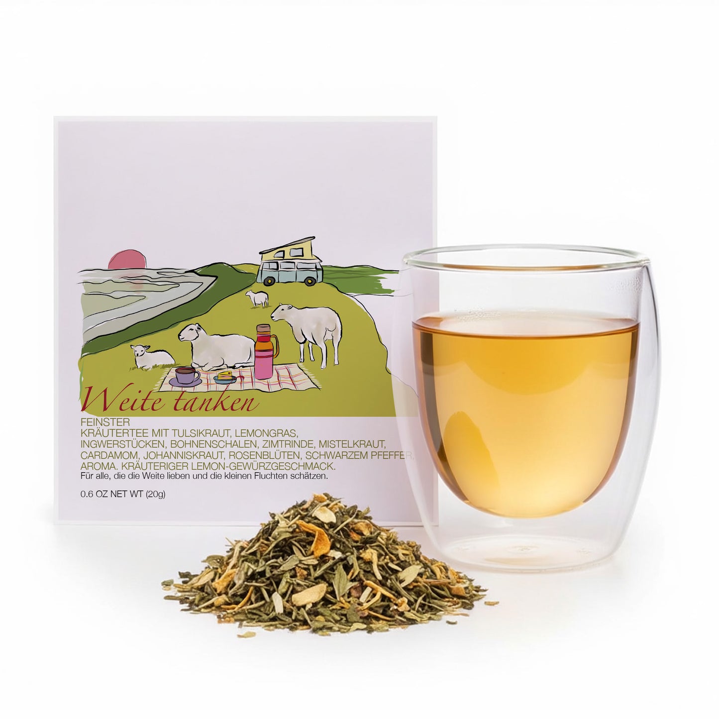 Teegeschenk Weite tanken