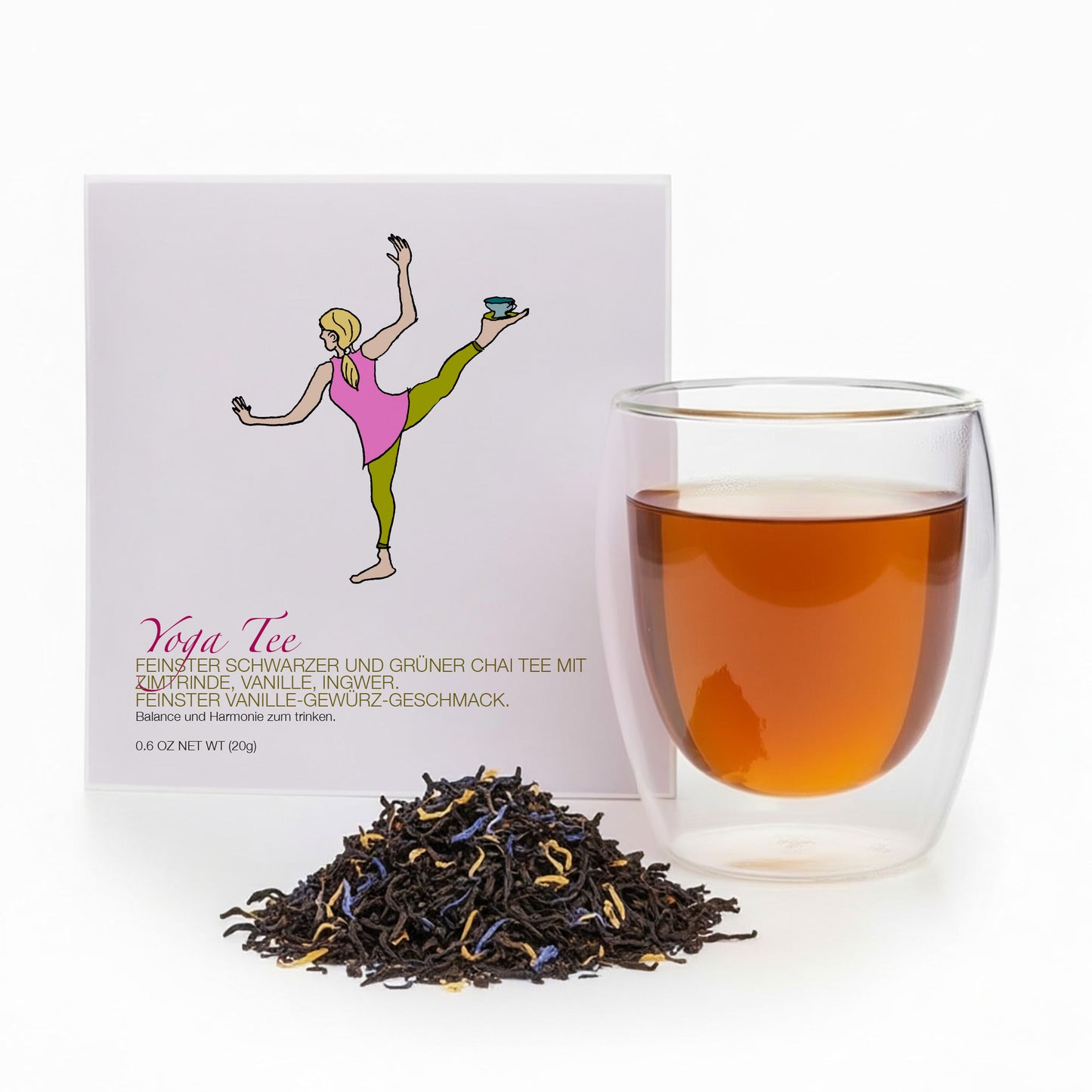 Teegeschenk Yoga Tee