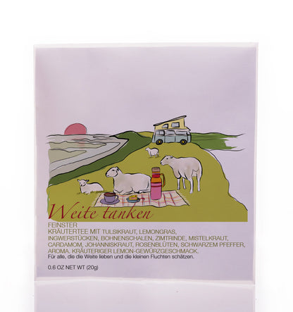 Teegeschenk Weite tanken