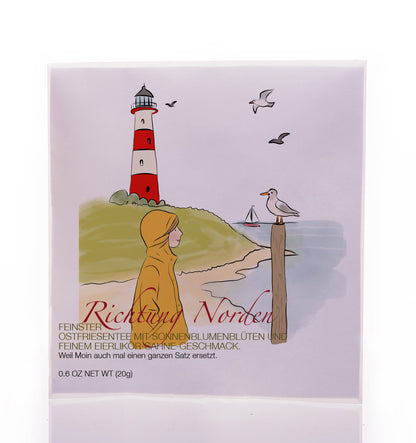 Teegeschenk Richtung Norden