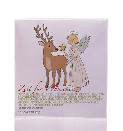 Teegeschenk Zeit für Wünsche Kräutertee
