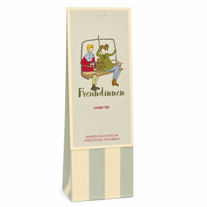 Bag of tea loose apple strudel