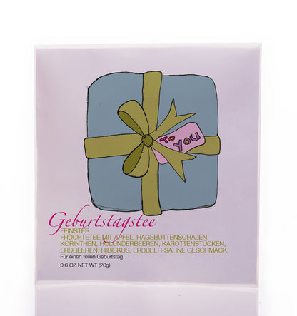 Teegeschenk Geburtstag