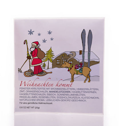 Teegeschenk Weihnachten kommt